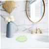 3pcs Monstera Leaf Tray Eclectic Home Decor Ceramic Ring Dish Leaf Ring Dish Accent Tray Beer Coasters Desk Top Organizer Shelf Ring Holder Gold and Silver Resin Display Stand/774 view 4