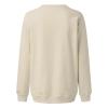 Ribbed Crew Neck Sweatshirts for Women Trendy Drop Shoulder Comfy Pullover Sweaters Tops Comfy Lightweight Long Sleeve Shirts Sweats Baggy Casual Cotton Preppy Sweatshirt Trendy Fall Outfits 2024 view 4
