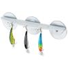 5079301 12 Inch White Plastic Lure Rack for Boats - Holds up to 25 Baits 50-79301 view 1