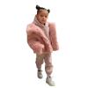 Toddler Kids Girls Faux Fur Jacket Coat Winter Warm Thick Fluffy Jacket Winter Jackets Furry Coat (Pink, 5-6 Years) view 2