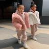 Toddler Kids Girls Faux Fur Jacket Coat Winter Warm Thick Fluffy Jacket Winter Jackets Furry Coat (Pink, 5-6 Years) view 3