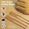 TOFL Baseball Glove Lace Kit | 6 Leather Glove Laces, a Lacing Needle, Set of Thumb & Pinky Straps | Heavy Duty Cowhide for Baseball & Softball Glove Relacing Kit | Green view 4