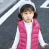 Boys Girls Puffer Vest Sleeveless Quilted Vest Zipper Hooded Down Puffy Jacket Winter Kids Warm (Hot Pink, 10-12 Years) view 2