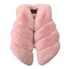 Girls Faux Fur Outwear Coat Jacket Vest Cute Warm Winter Toddler Girls Sleeveless Fleece Gilet (Pink, 7-8 Years) view 1