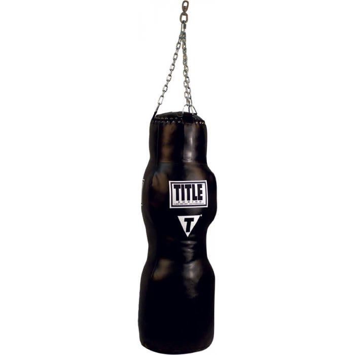 Title Boxing MMA Grappling Dummy Heavy Bag: MMA Punching Bag, Adults, Black