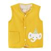 Baby Boys Girls Cotton Warm Vests Winter Sleeveless Cute Elephant Cartoon Coat Unisex Infant Padded (A, 0-3 Months) view 1