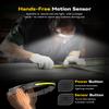 CANKROO Headlamps Rechargeable with Red Light 2 Pack, Wide Beam Running LED Head Lamp for Adults, Headlights for Head with Motion Sensor, Hard Hat Light for Running, Camping, Hiking, Hunting, Fishing view 4