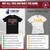 Team Fan Apparel NFL Adult Overtime Blueprint Tag-Less T-Shirt, Unisex Football Tee, Soft Comfortable Cotton, Retro Vintage (Tampa Bay Buccaneers - Black, XX-Large) view 2