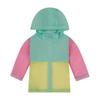 Carter's Girls Color Splash Rainslicker Rain Jacket, Clear, 4 view 1