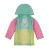 Carter's Girls Color Splash Rainslicker Rain Jacket, Clear, 4 view 2