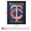 Minnesota City Baseball Blanket Soft Flannel Lightweight Outdoor Travel Blanket Living Room Bedroom Sofa Decoration Baseball Fan Gift 40x50 Inch view 2