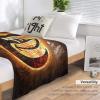 Baltimore City Baseball Blanket Soft Flannel Lightweight Outdoor Travel Blanket Living Room Bedroom Sofa Decoration Baseball Fan Gift 50x60 Inch view 4