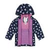 Carter's Girls Color Splash Rainslicker Rain Jacket, Purple, 5 view 3