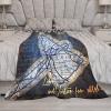Atlanta City Baseball Blanket Soft Flannel Lightweight Outdoor Travel Blanket Living Room Bedroom Sofa Decoration Baseball Fan Gift 60x80 Inch view 3