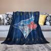 Toronto City Baseball Blanket Soft Flannel Lightweight Outdoor Travel Blanket Living Room Bedroom Sofa Decoration Baseball Fan Gift 60x80 Inch view 1