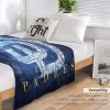 San Diego City Baseball Blanket Soft Flannel Lightweight Outdoor Travel Blanket Living Room Bedroom Sofa Decoration Baseball Fan Gift 50x60 Inch view 4