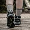 J.B. Field's Hiker GX 74% Merino Wool Hiking Crew Sock, All Season, Trekking & Outdoor Activity, 3 Pairs (X-Large) Taupe view 3