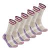 MERIWOOL 3 Pairs Merino Wool Midweight Hiking Crew Socks for Men and Women with Snug Calves Moisture-Wicking Cushioned Socks view 1