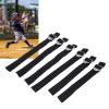 6pcs Shin Guard Replacement Straps Catcher Shin Guard Straps with Rustproof Metal Buckles for Baseball Leg Guard Straps view 2