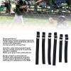6pcs Shin Guard Replacement Straps Catcher Shin Guard Straps with Rustproof Metal Buckles for Baseball Leg Guard Straps view 3