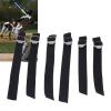 6pcs Shin Guard Replacement Straps Catcher Shin Guard Straps with Rustproof Metal Buckles for Baseball Leg Guard Straps view 4