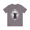 Victorian Black Rat Shirt, Retro Cute Rat Design, Weirdcore Rat Mom Tshirt, Creepy Cute Goth Apparel, Alternative Witchy Gift view 1