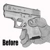 0.75 Inch Grip Extension Fits Glock 26 27 33 & 39 view 4