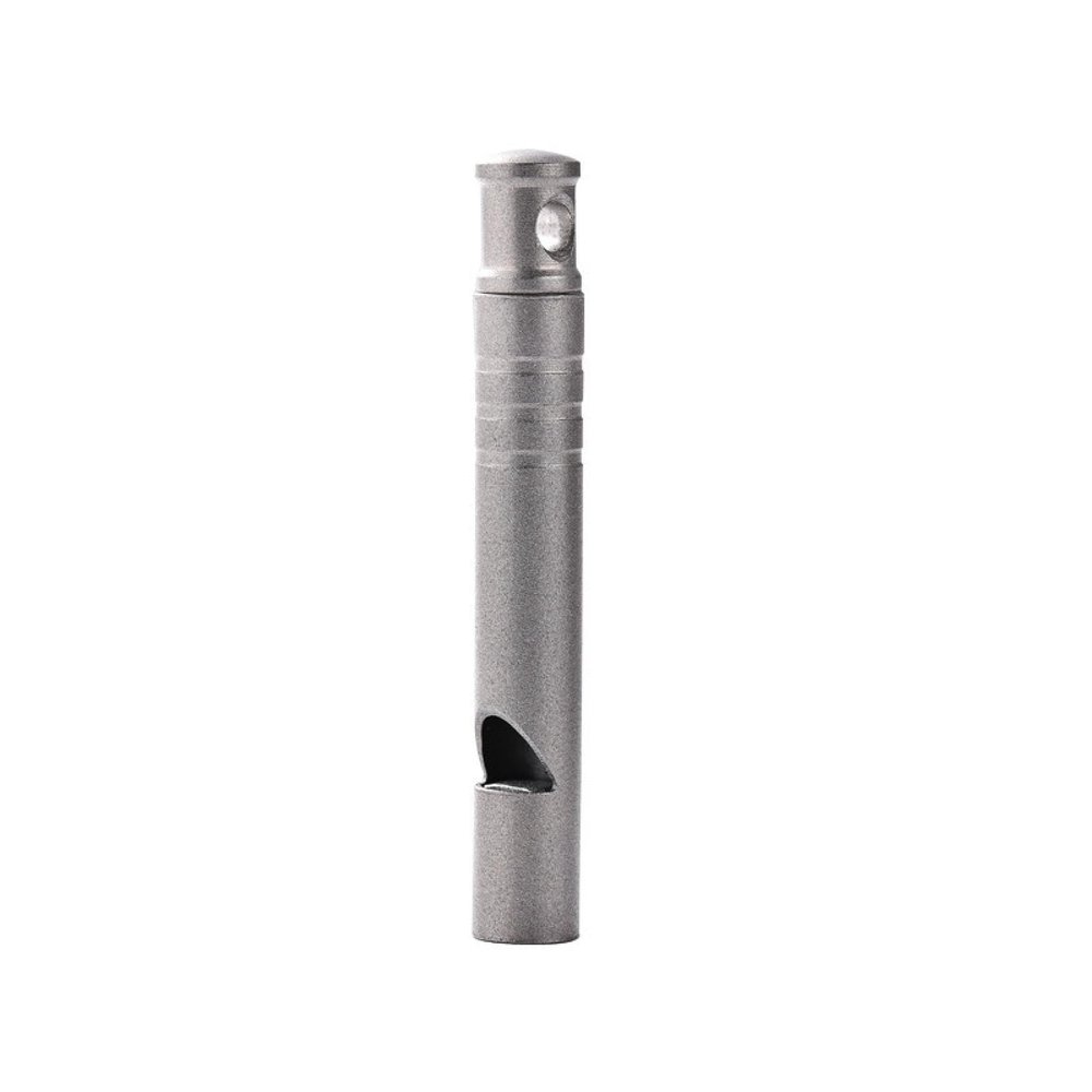 EWMKEODCA Titanium Alloy Single-Tube high-Decibel Whistle Referee Outdoor Camping Picnic Training