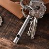 EWMKEODCA Titanium Alloy Single-Tube high-Decibel Whistle Referee Outdoor Camping Picnic Training view 2