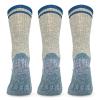 MERIWOOL 3 Pairs Merino Wool Midweight Hiking Crew Socks for Men and Women with Snug Calves Moisture-Wicking Cushioned Socks view 3