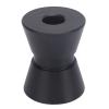 Acouto Shock Absorption Boat Tra Bow Roller 40x49mm Boat Tra Bell Roller for Yacht Trailers Bow Bell Roller for Enhanced Ion view 4