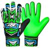 TACTIXXS Soccer Goalkeeper Gloves for Kids Boys Children Youth, Funky Football Goalie Gloves Anti Slip 4mm Latex Palm with Strong Grip (Green, Size 5 Suitable for 9-12 Years) view 1
