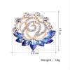 GTEFSWS Brooches Brooch Flower Brooch High-Grade Scarf Buckle Ladies Wild Clothing Pin Scarf Shawl Accessories Pin for Women Fashion view 2