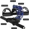 Fitness Pull Rope Foot Pedal Resistance Elastic Assist Band Chest Expander Muscle Training Unisex-Adult Sit-up Exercise Exerciser(Color:120KG) view 4