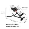 YGUOSANG Adjustable Roman Chair Home Gym Sit Up Bench,Multi-Function Heavy-Duty Exercise Equipment view 2