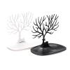 BABETRUE Jewelry Holders Jewelry Display Stand Deer Horn Stand Jewelry Display Stand Pendant Earrings Necklace Display Stand with Tray Jewelry Stand Jewelry Organizer Stand(Black) view 3