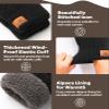 CHENMEI Winter Gloves for Men Women-Warm TouchScreen Cold Weather Gloves,Wool Knit Thermal Adults Gloves for Driving Texting view 4