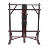 AErosx Compact Framed Wing Chun Kung Fu Wooden Dummy, Chinese Kung Fu Wing Chun Dummy with Rugged Base, Adjustable Height Mook Yan Jong Training with 3 Striking Pad, Heavy Duty Durability(B) view 1