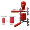AErosx Kungfu Training Dummy, Wall Mounted Wing Chun Dummy Training Equipment, Wooden Dummy Arms + Silicone Sandbag, Suitable for a Wide Range of Sports view 2