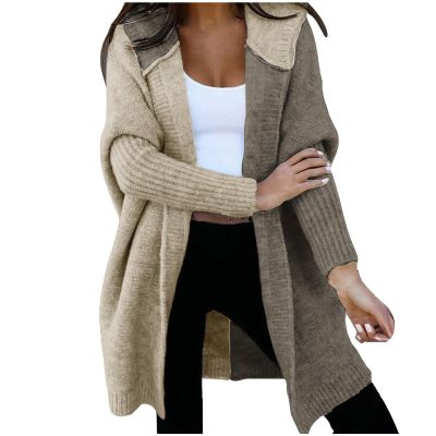 Cardigans for Women Trendy Long Sleeve Open Front Chunky Knit Sweaters Oversized Hoodies Outerwear Fall Outfits 2024 White