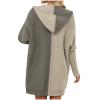 Cardigans for Women Trendy Long Sleeve Open Front Chunky Knit Sweaters Oversized Hoodies Outerwear Fall Outfits 2024 White view 4
