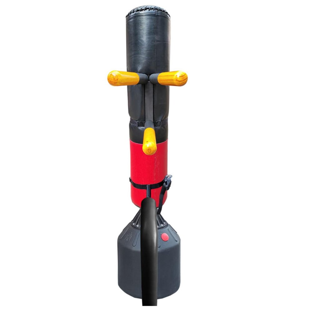 AErosx Wing Chun 3Pcs Wooden Dummy Arms&1 Leg, Wing Chun Wooden Dummy Training Equipment, Portable Free Standing Chinese Kong Fu Training Tool, for Device on Tree Cylindrical Hard Object