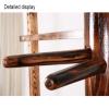 AErosx Freestanding Wing Chun Wooden Dummy with Firewood Style, Wooden Mook Yan Jong with Tripod Base, Adjustable Height Strength Trainer Sport Target, 3 Colors(A) view 3