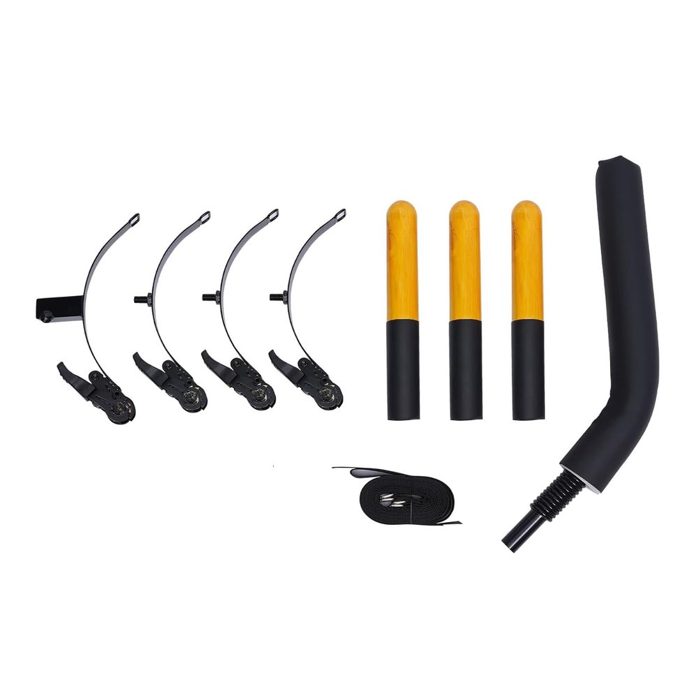 AErosx Wing Chun Dummy Trainer, Portable Wooden Dummy Wing Chun Parts for Martial Arts, Wall Mounted Wing Chun Dummy for Tree Trunks/sandbag/Utility Poles and Cylindrical Objects