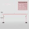 XAWSOP Ballet Barre Portable Standing Ballet Bar, Adjustable 5 Heights, Equipped with Anti Slip Pads, with A Maximum Load of 500kg,3M/9.8FT view 4
