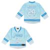 24 Youth Legend Sport Shirt,Miss You Snakeskin Hip Hop Kid Ice Hockey Jersey SkyBlue XS view 1