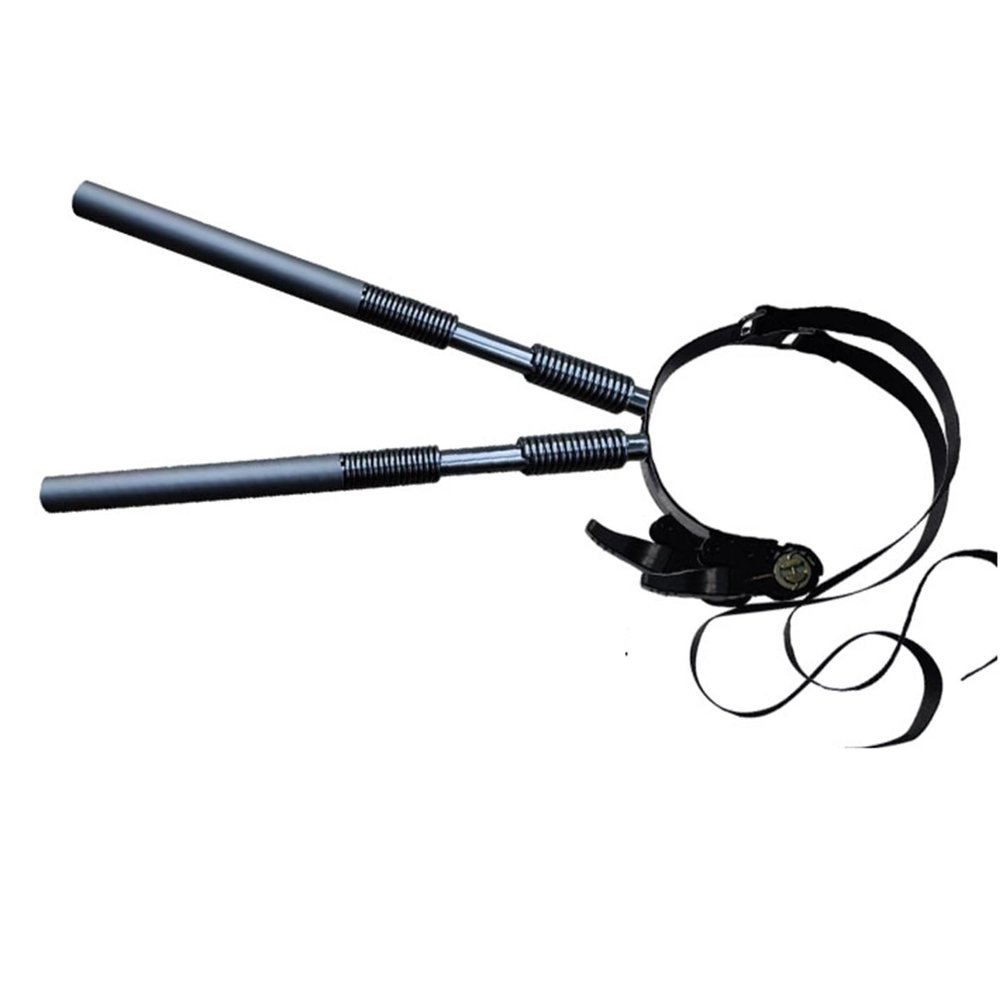 AErosx Wing Chun Dummy Trainer, Wing Chun Metals Dummy Spring Arms, Portable Wooden Dummy Wing Chun Parts, Training Flexible Spring Hand, Suitable for Kids Adult