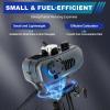 Outboard Motor, 3.5HP Outboard Motor 2-Stroke Outboard Motor Boat Engine, Heavy Duty Outboard Boat Motor Gas Boat Motor with Water Cooling System (2 Stroke 3.5HP Outboard Motor) view 3
