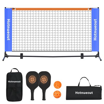 Hotnueout 5FT Small Mini Pickleball Net Set - Quick Setup Indoor/Outdoor Portable Practice Net, Net Small Equipment Training Net