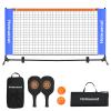 Hotnueout 5FT Small Mini Pickleball Net Set - Quick Setup Indoor/Outdoor Portable Practice Net, Net Small Equipment Training Net view 1